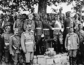 Gruppenporträt in Montenegro, 1913